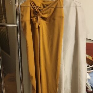 PINK Victoria's Secret Mustard Leggings